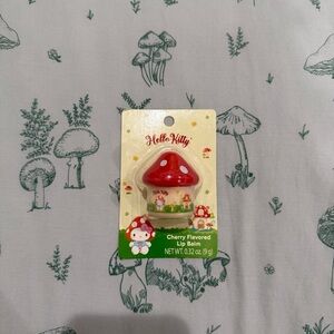 Hello Kitty Mushroom Cherry LIp Balm
